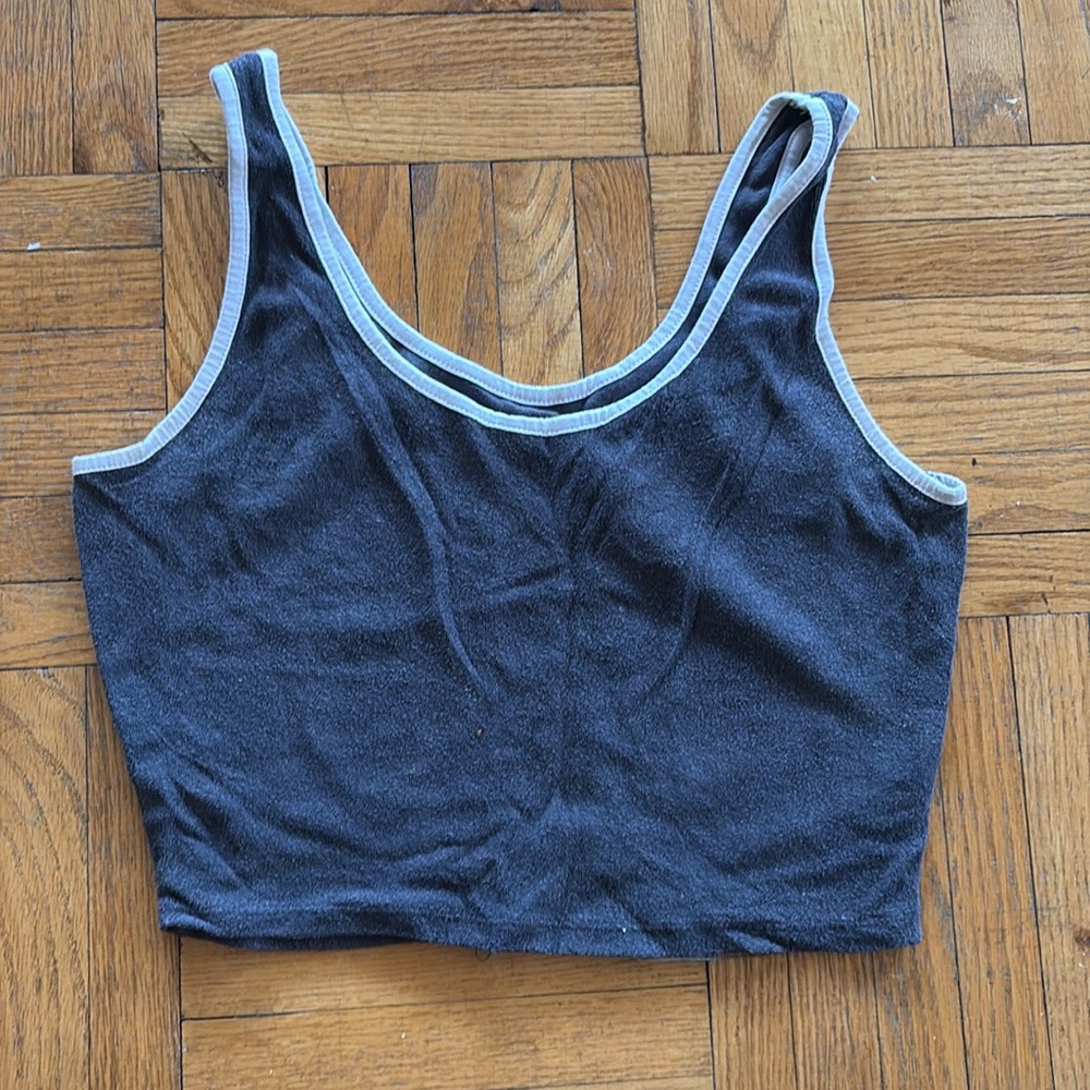 Gray tank top